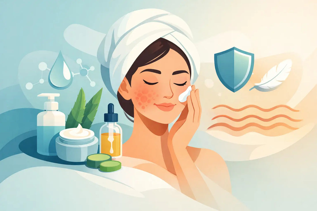 How to Moisturize Reactive Skin Without the Sting
