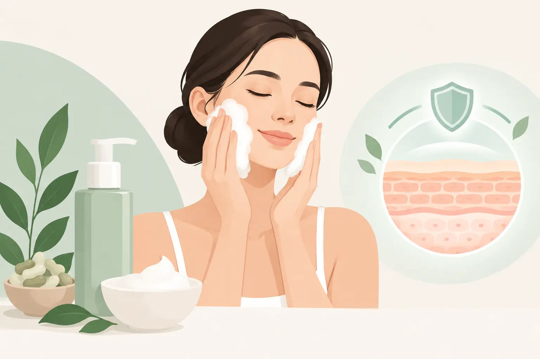 Prebiotic Cleanser for Skin Barrier Care