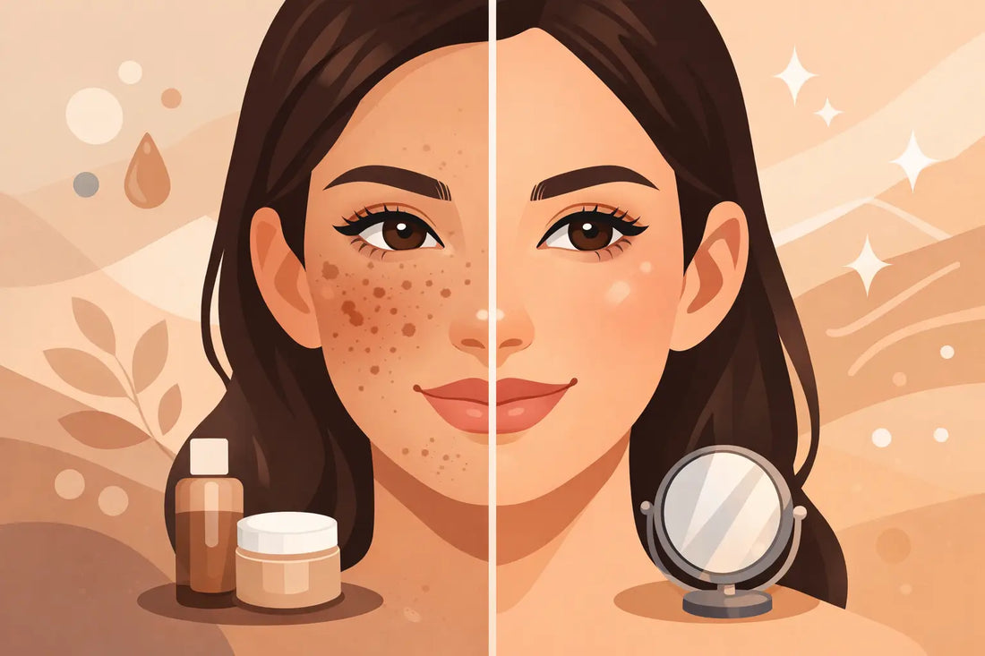 Dark Spot Corrector Before After Example Results
