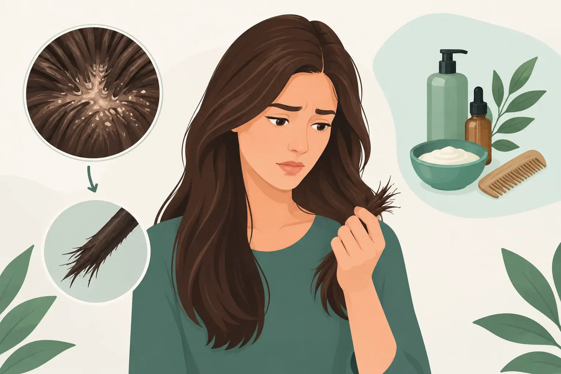 Hair Breakage From Scalp Buildup and What Helps