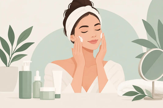 Sensitive Skin Routine Example for a Calm Glow