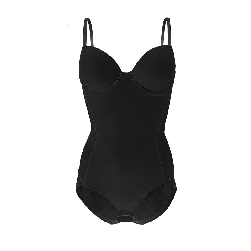 Belt Buckle Corset Waist Boxer One-Piece Body Shaper – 50% OFF