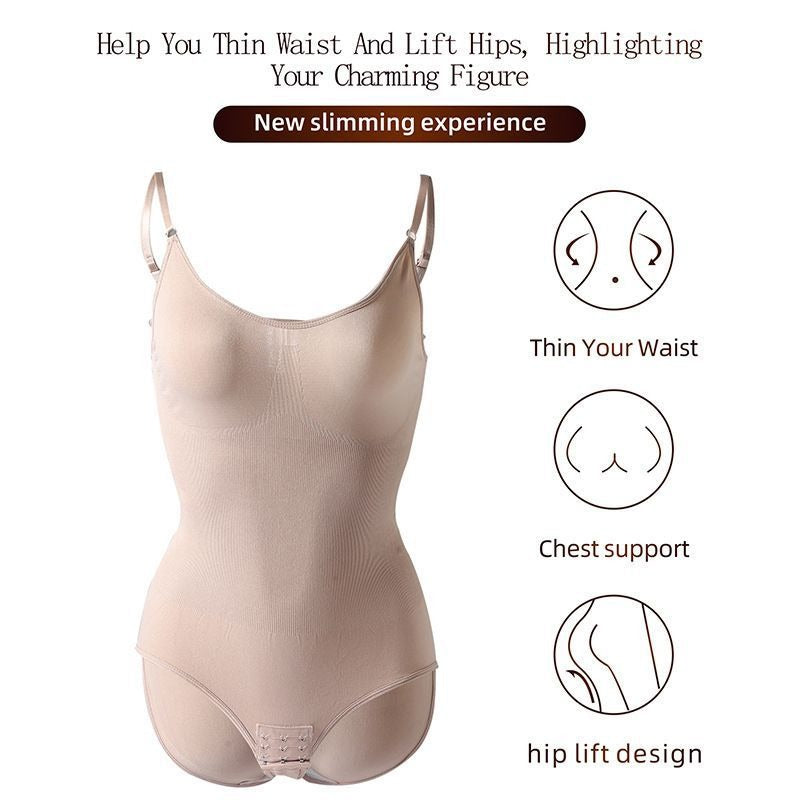 Full Body Shaper Bodysuit for Women – Flat Belly, Push-Up, Butt Lift, 50% OFF