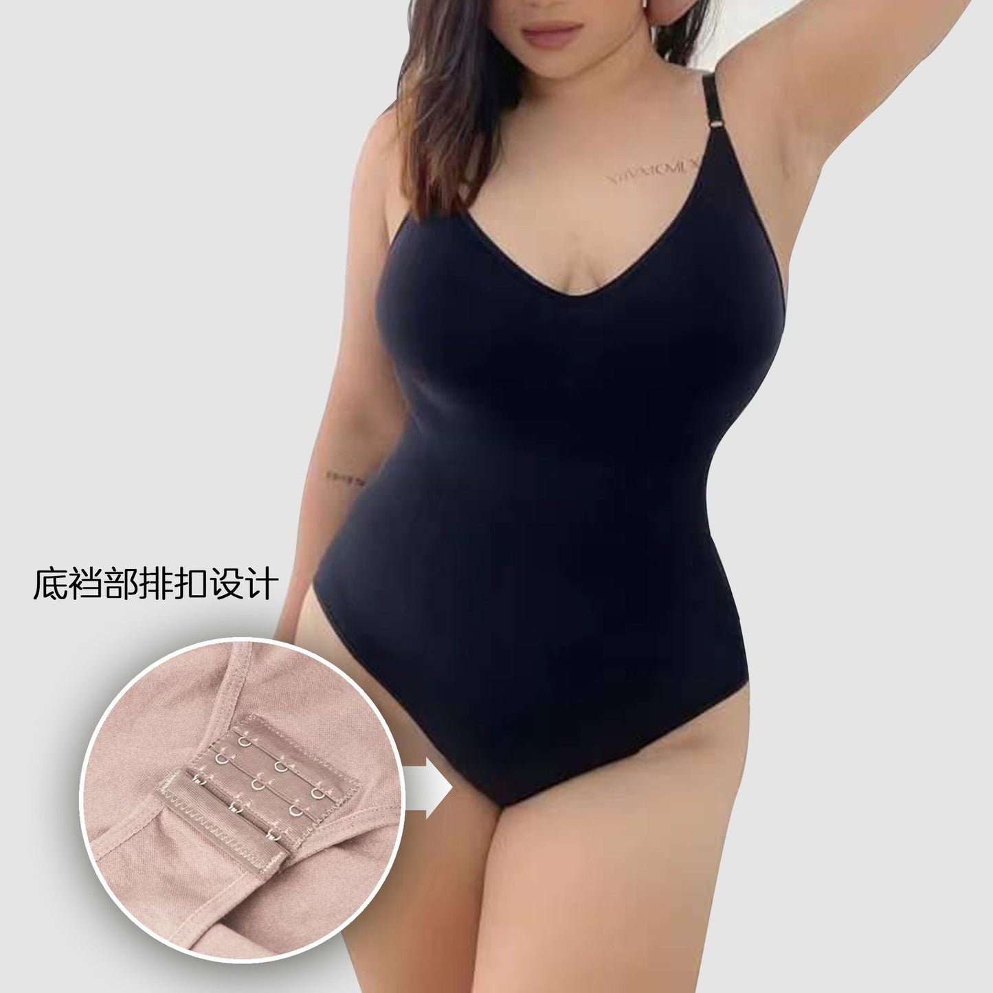 Full Body Shaper Bodysuit for Women – Flat Belly, Push-Up, Butt Lift, 50% OFF
