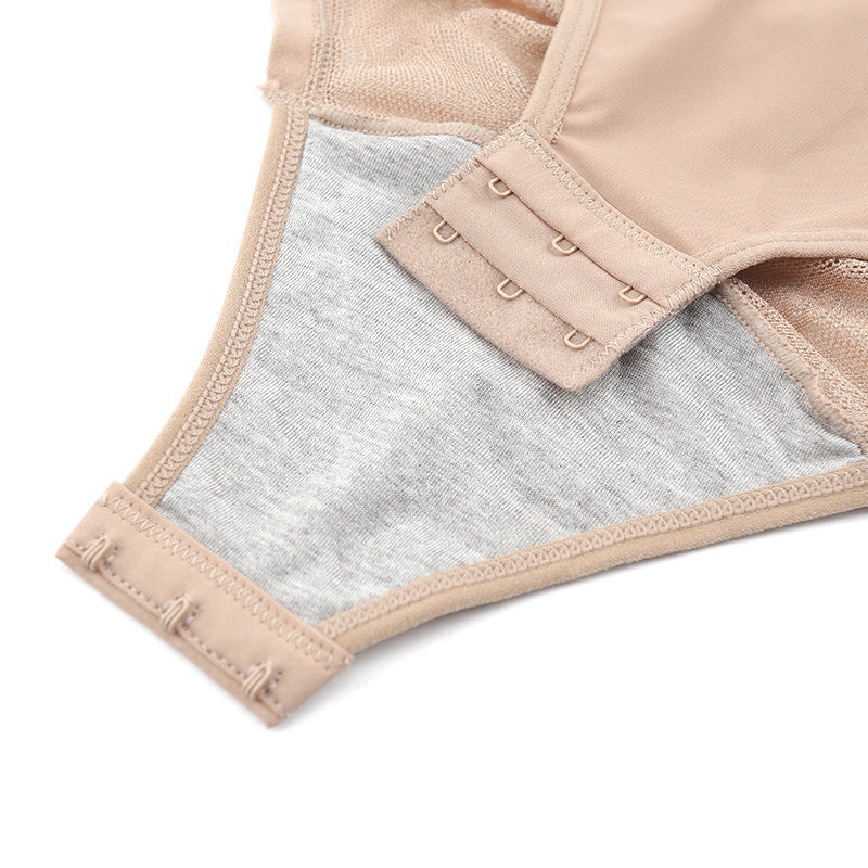Belt Buckle Corset Waist Boxer One-Piece Body Shaper – 50% OFF