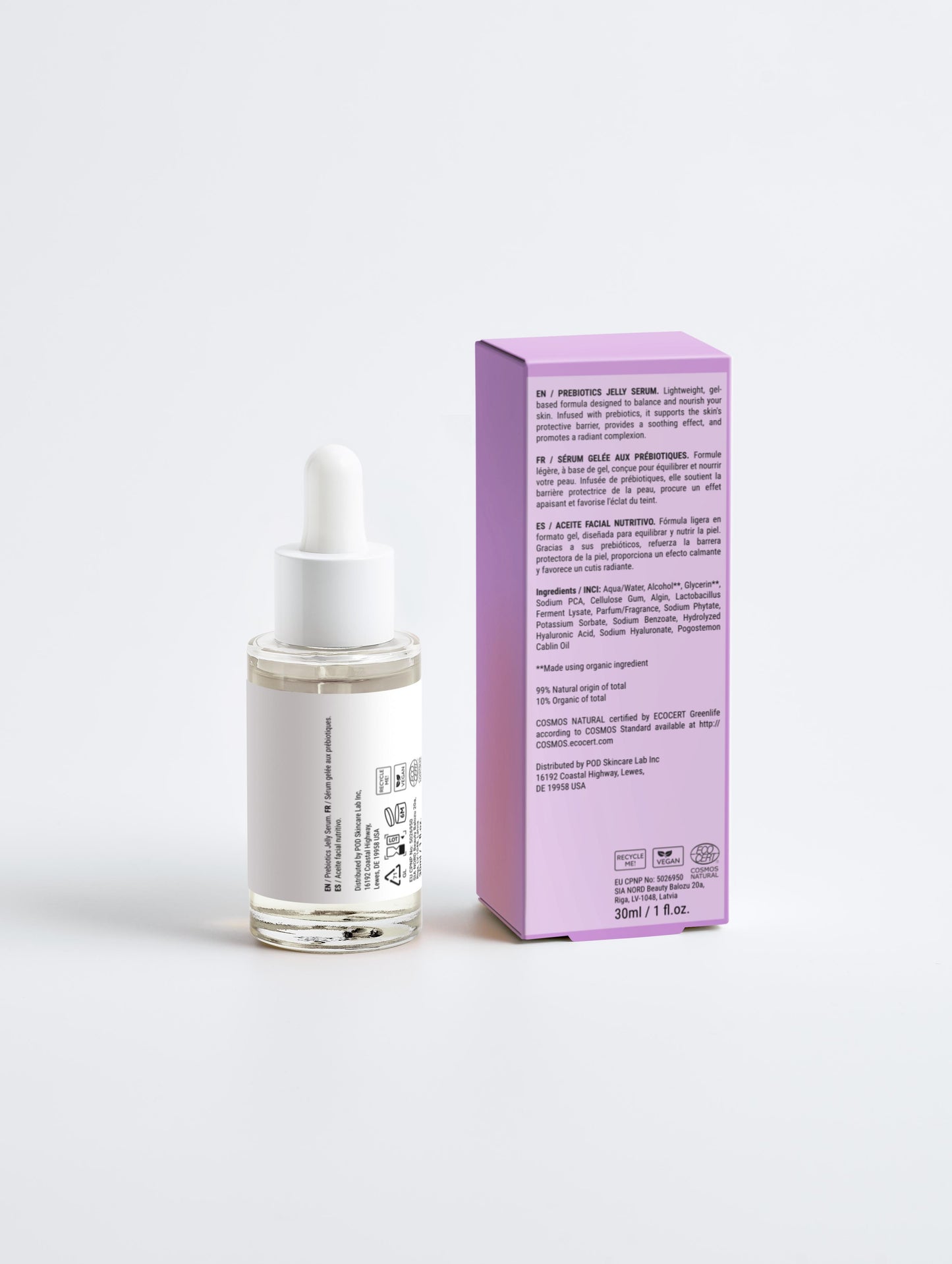 Bioactive Prebiotics Jelly Serum